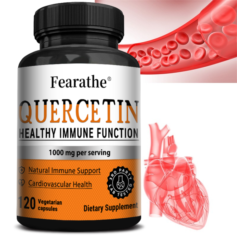 Wellness Quercetin - Quercetin Capsules 1000mg , Natural Antioxidant