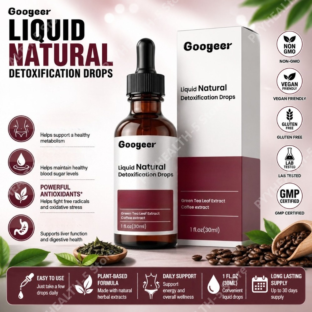 Herbal Wellness Blend - Herbal Blend Liquid Drops with Green