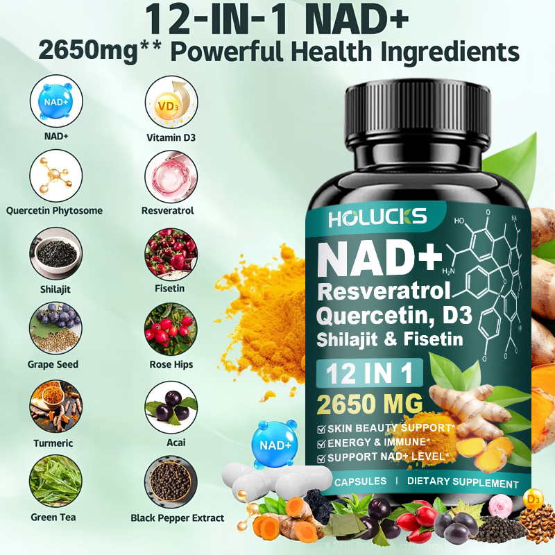 HOLUCKS High Potency NAD+ Caps - Wellness Quercetin ulasan dan harga