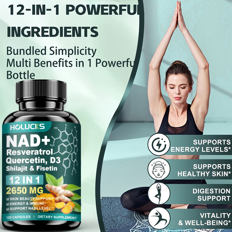 HOLUCKS High Potency NAD+ Caps - Wellness Quercetin ulasan dan harga