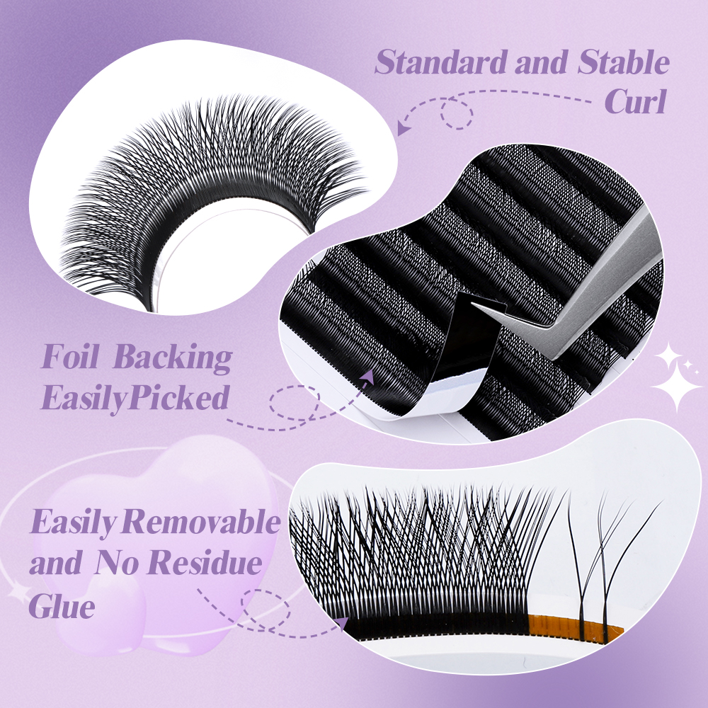 Wendy Lashes W Shape Bloom 3D/ - Red Clover Flower ulasan dan harga