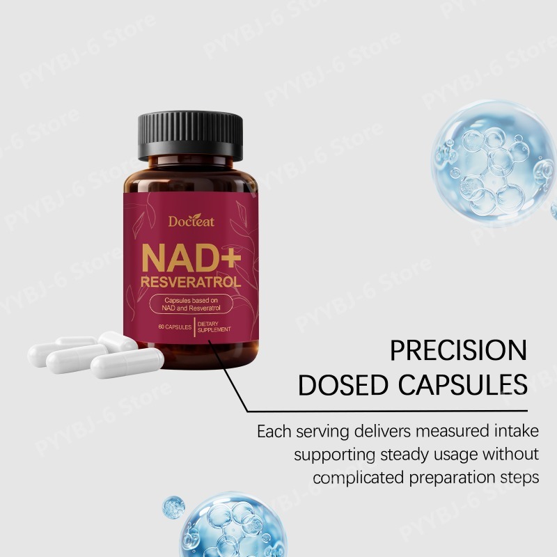 NAD+ Resveratrol Supplement 60 - Wellness Quercetin ulasan dan harga