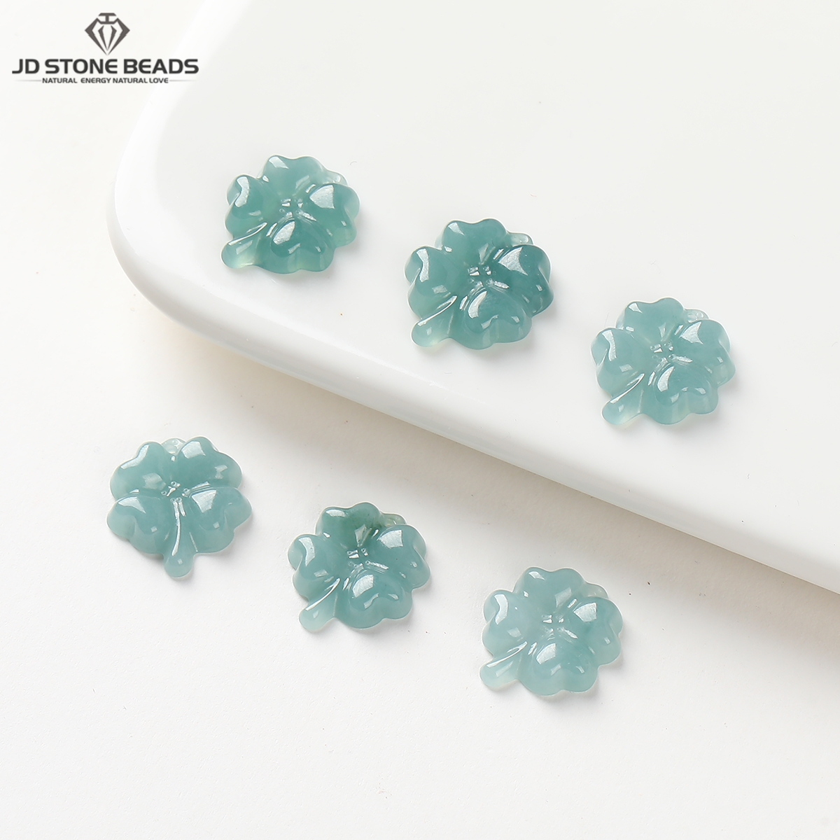 1 Pc Natural Stone Guatemala J - Red Clover Flower ulasan dan harga