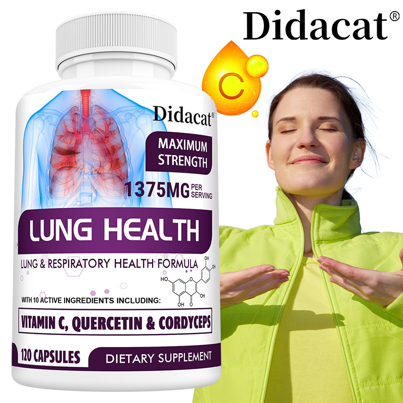 Lung Detox & Cleanse Capsules  - Wellness Quercetin ulasan dan harga