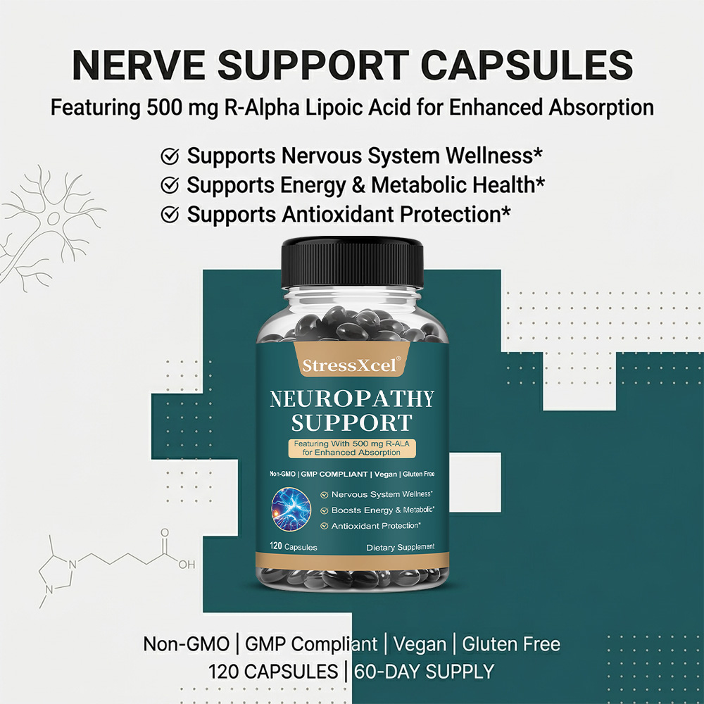 Neuropathy Capsules, Herbal Bl - Herbal Wellness Blend ulasan dan harga