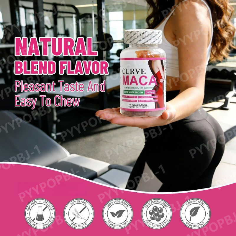 Maca Root Gummies with Herbal  - Herbal Wellness Blend ulasan dan harga