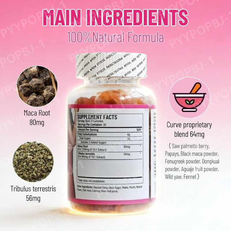 Maca Root Gummies with Herbal  - Herbal Wellness Blend ulasan dan harga