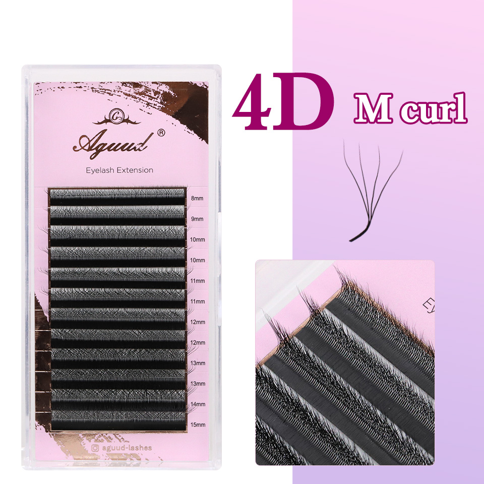 AGUUD L M W Shape Lashes 3D Cl - Red Clover Flower ulasan dan harga