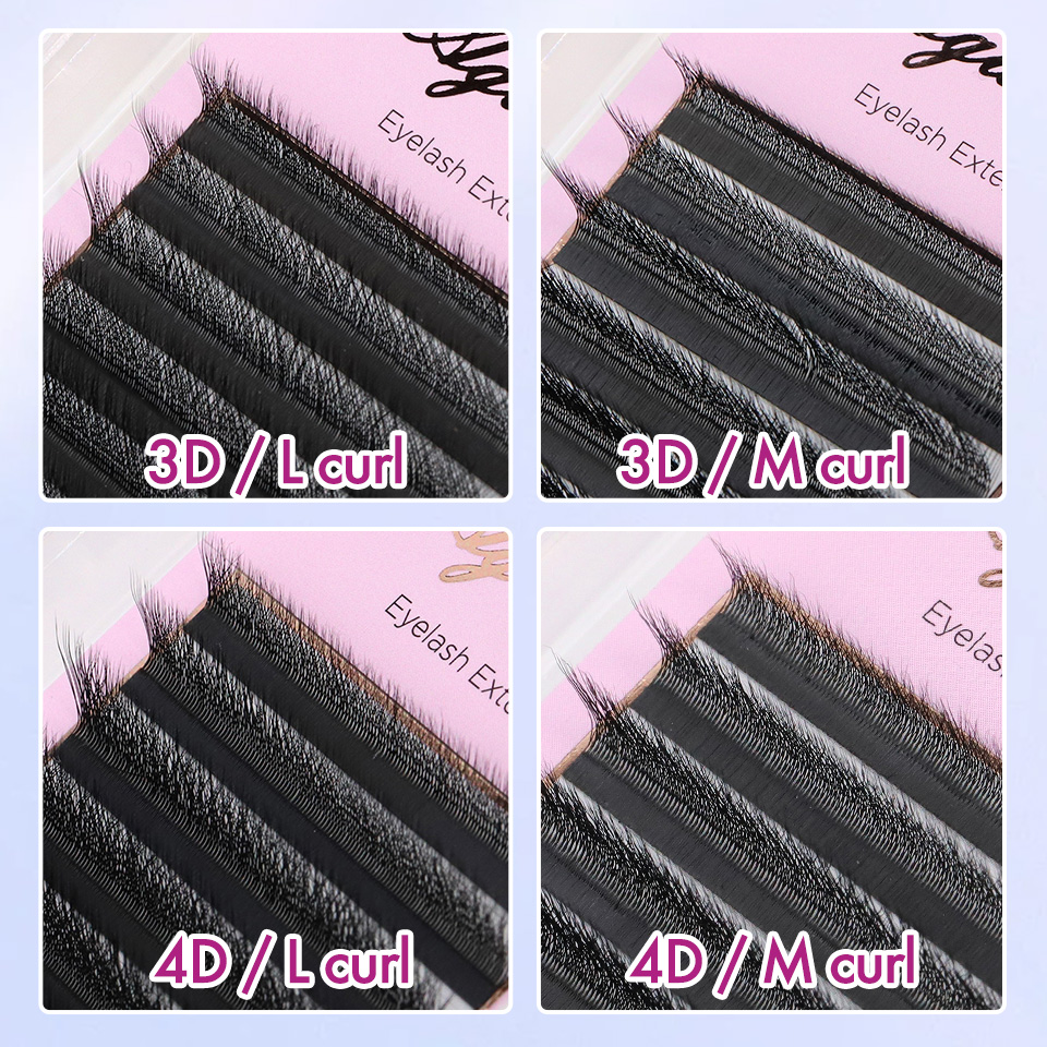 AGUUD L M W Shape Lashes 3D Cl - Red Clover Flower ulasan dan harga